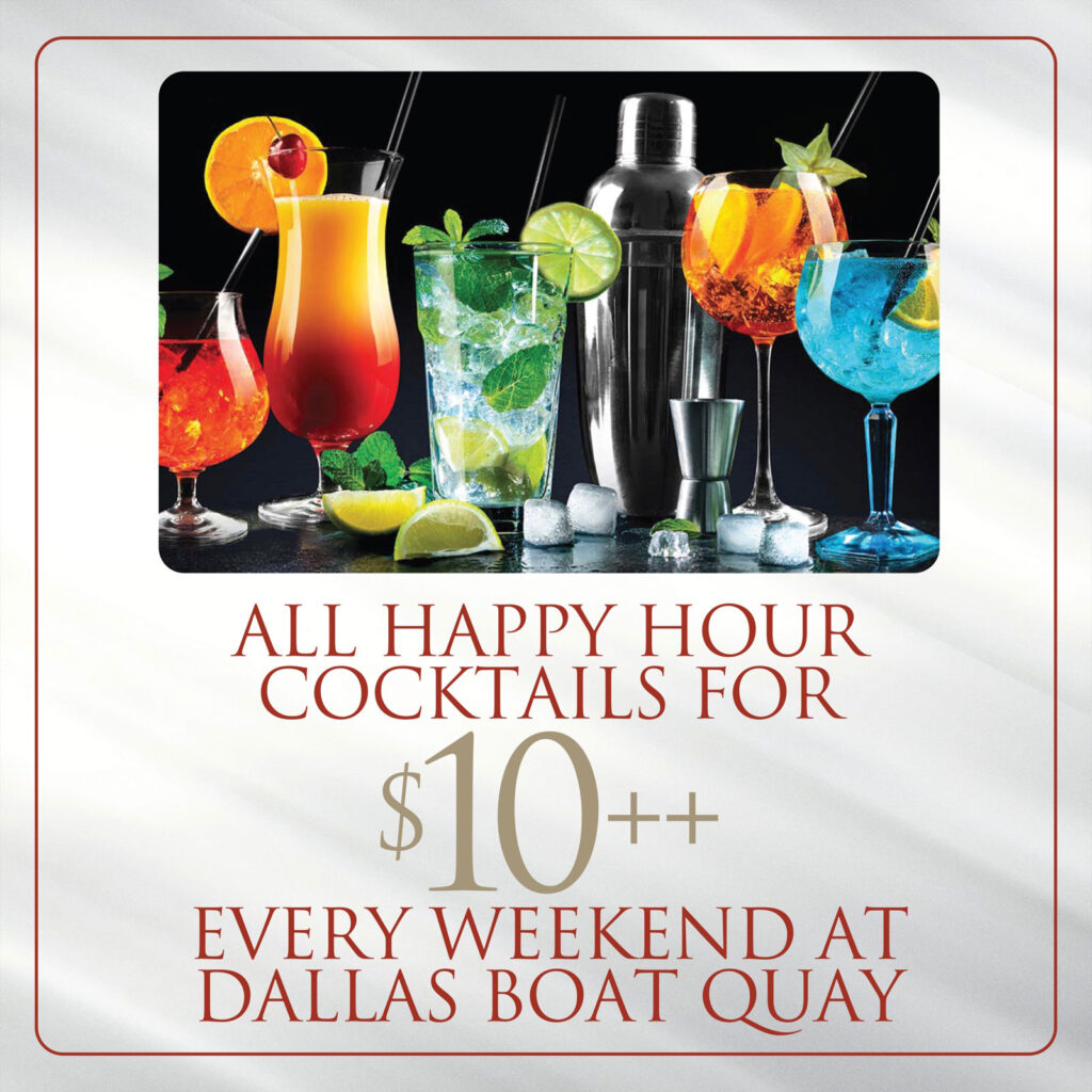 Boat Quay Happy Hours Cocktail